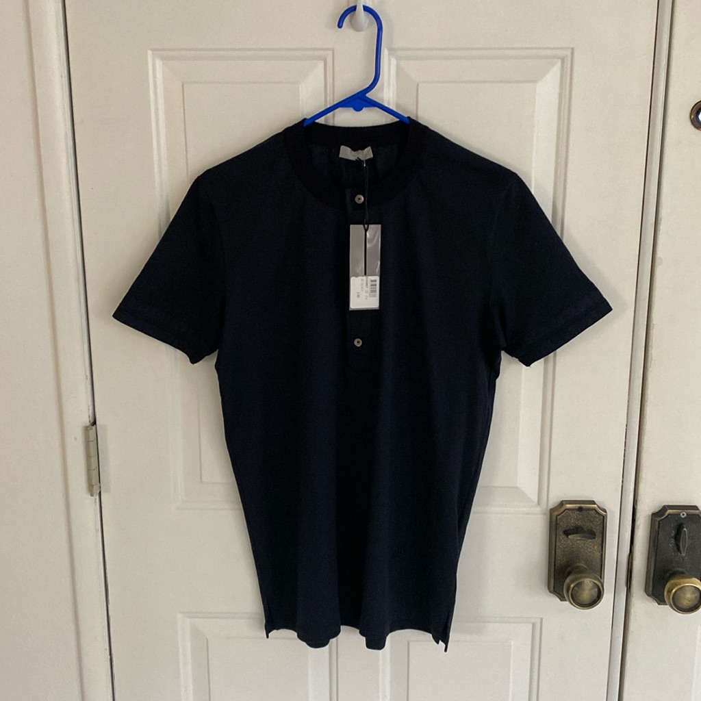 Dior Half Button Down Tee